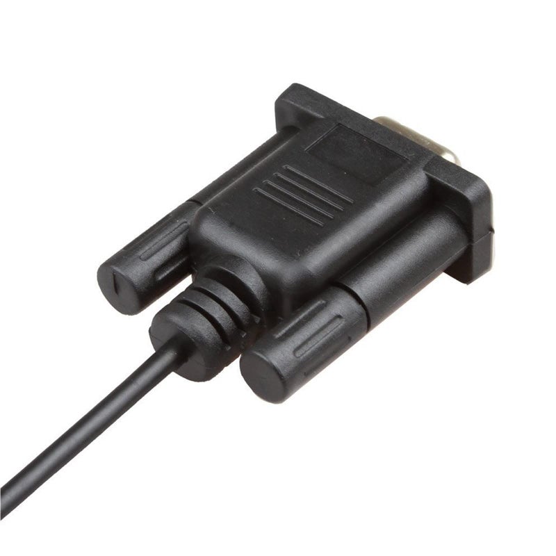 Relper Lineso DB9Pin Female to DC3.5mm Serial Cable-6 Feet Black - Image 3
